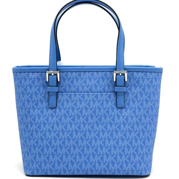 Michael Kors XS Jet Set Travel Top Zip Tote Bag
Blue/Silver - Picture 3 of 11